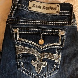 Rock Revival Ondria Skinny Jean Size 30